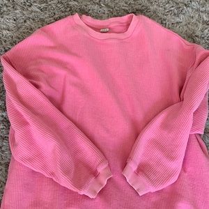 Small aerie sweatshirt, waffle texture